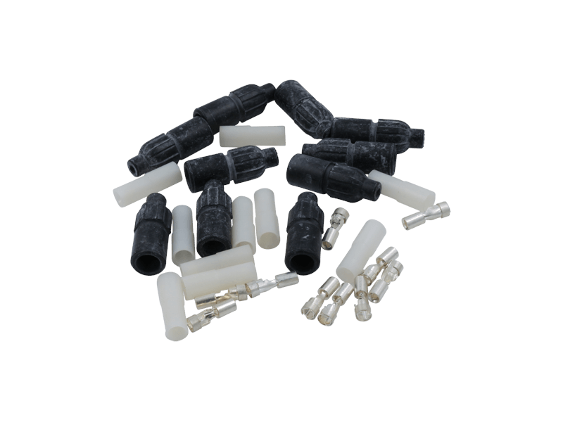 Connector Kit, Male,  Ribbed Shell