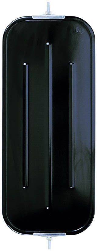 Mirror, Flat Ribbed-Back Replacement, Black, 7"X16", box (Pack of 6)