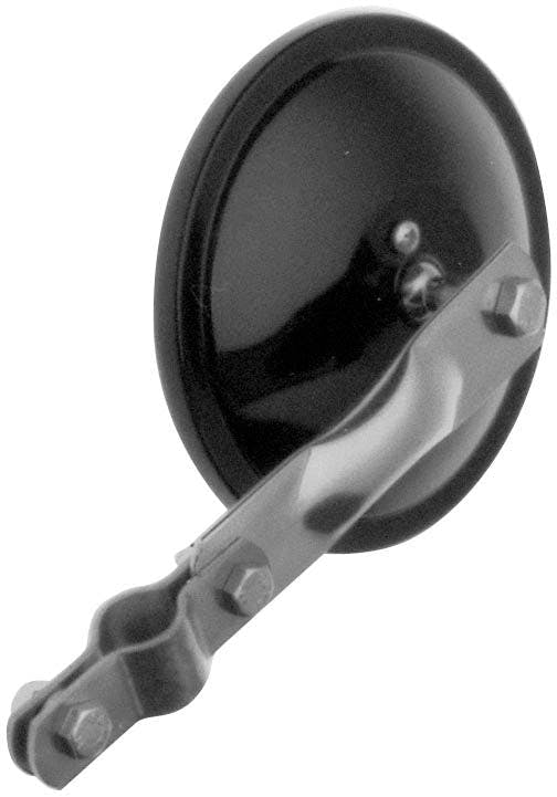 Mirror, Convex, Clamp On, Round, Black, 5", display box (Pack of 12)