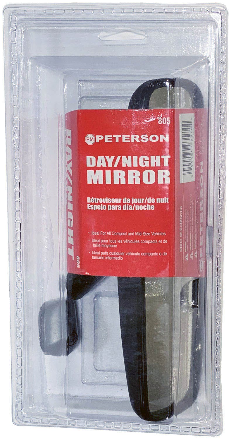 Mirror, Day/ Night, 8"X2.25" (Pack of 6)