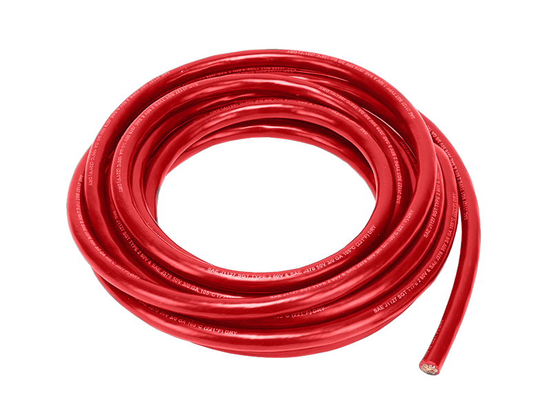Battery Cable, 3/0G-25' Red